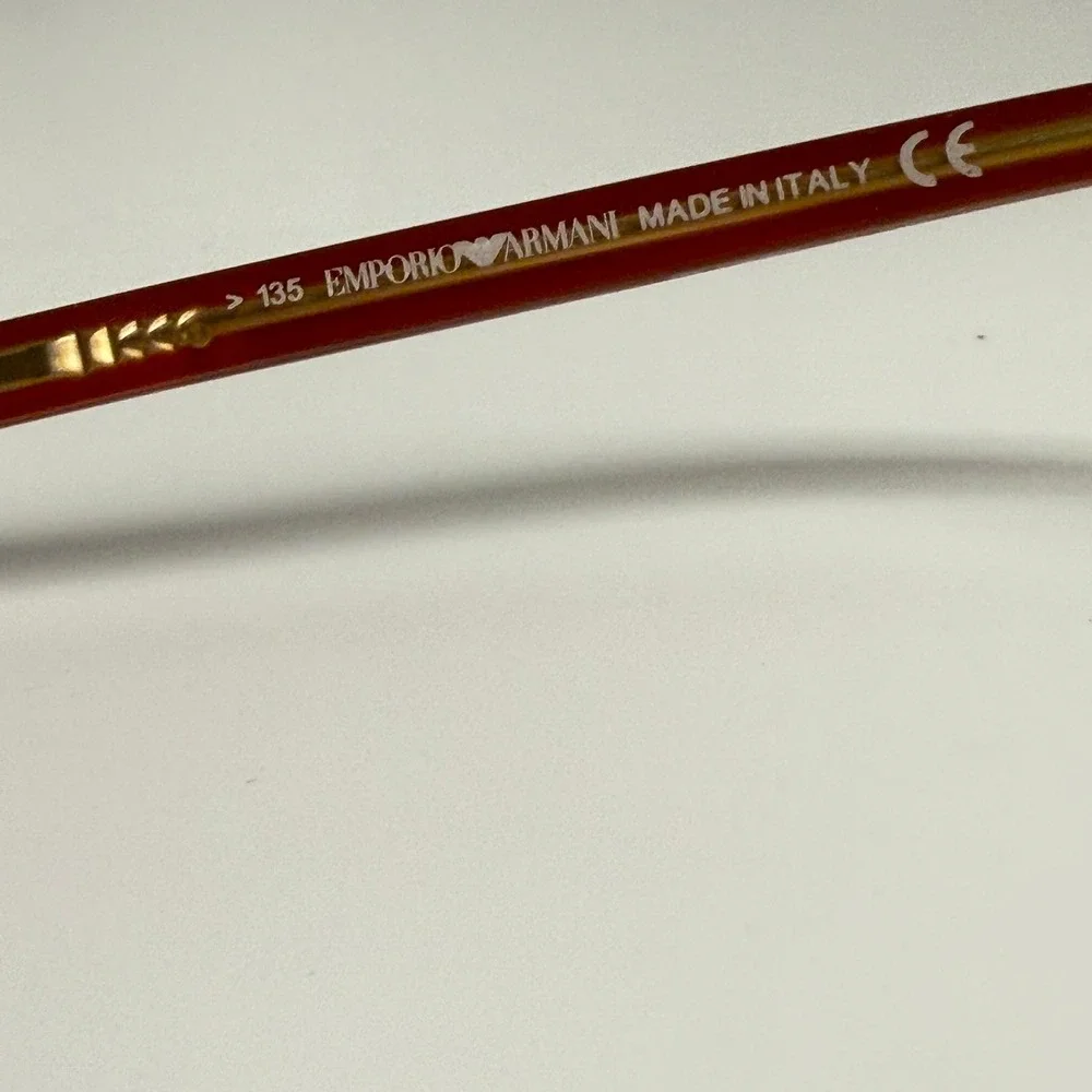 Emporio Armani EA 9305/N GAQ Rectangular Eyeglass Frames Made in Italy